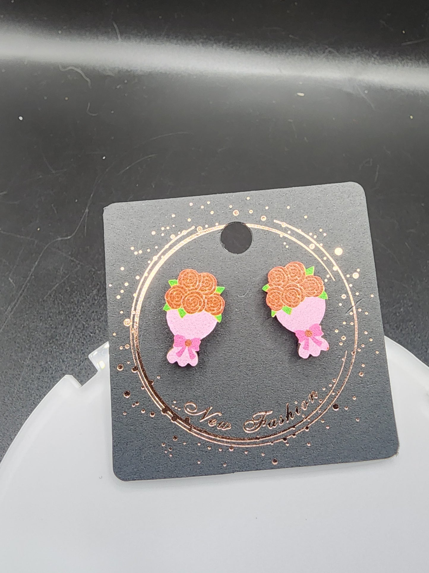 Love Heart Dangling Earrings – Cute  Glitter & Valentine Statement Jewelry
