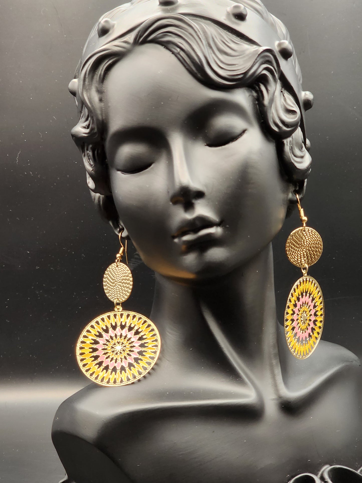 Glamourous Starry Pearl Dangles