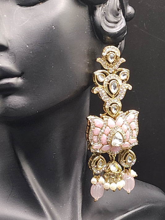 Lotus Luxe Drop Earrings