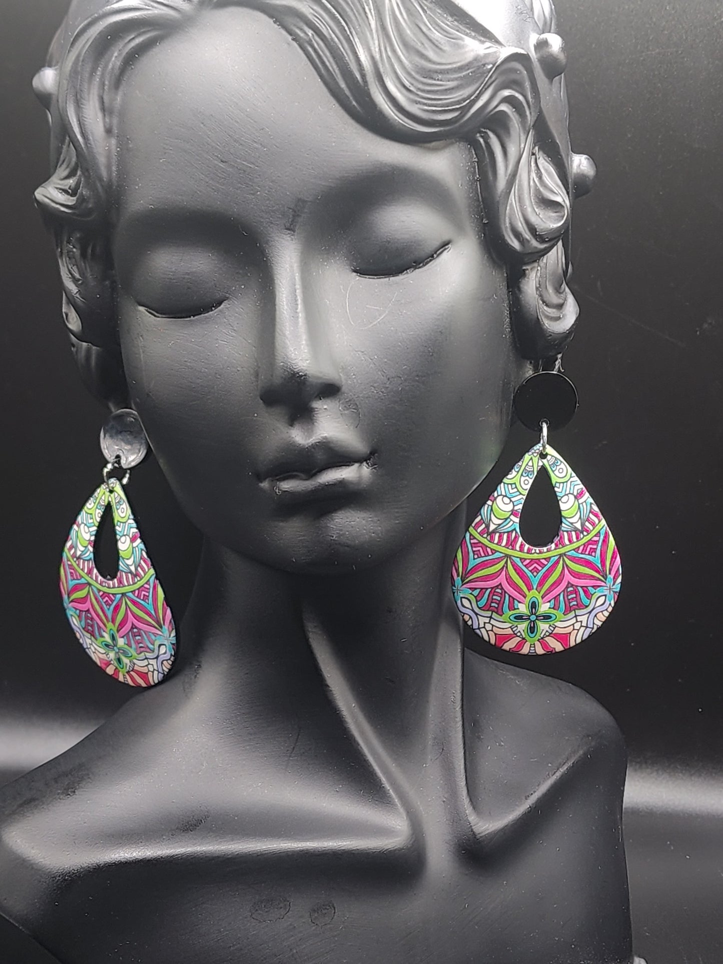 Colorful Dangling Earrings