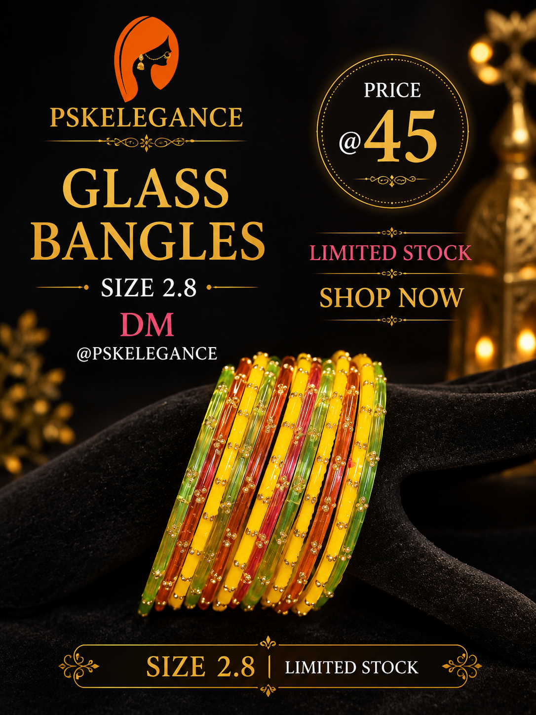 GLASS BANGELS
