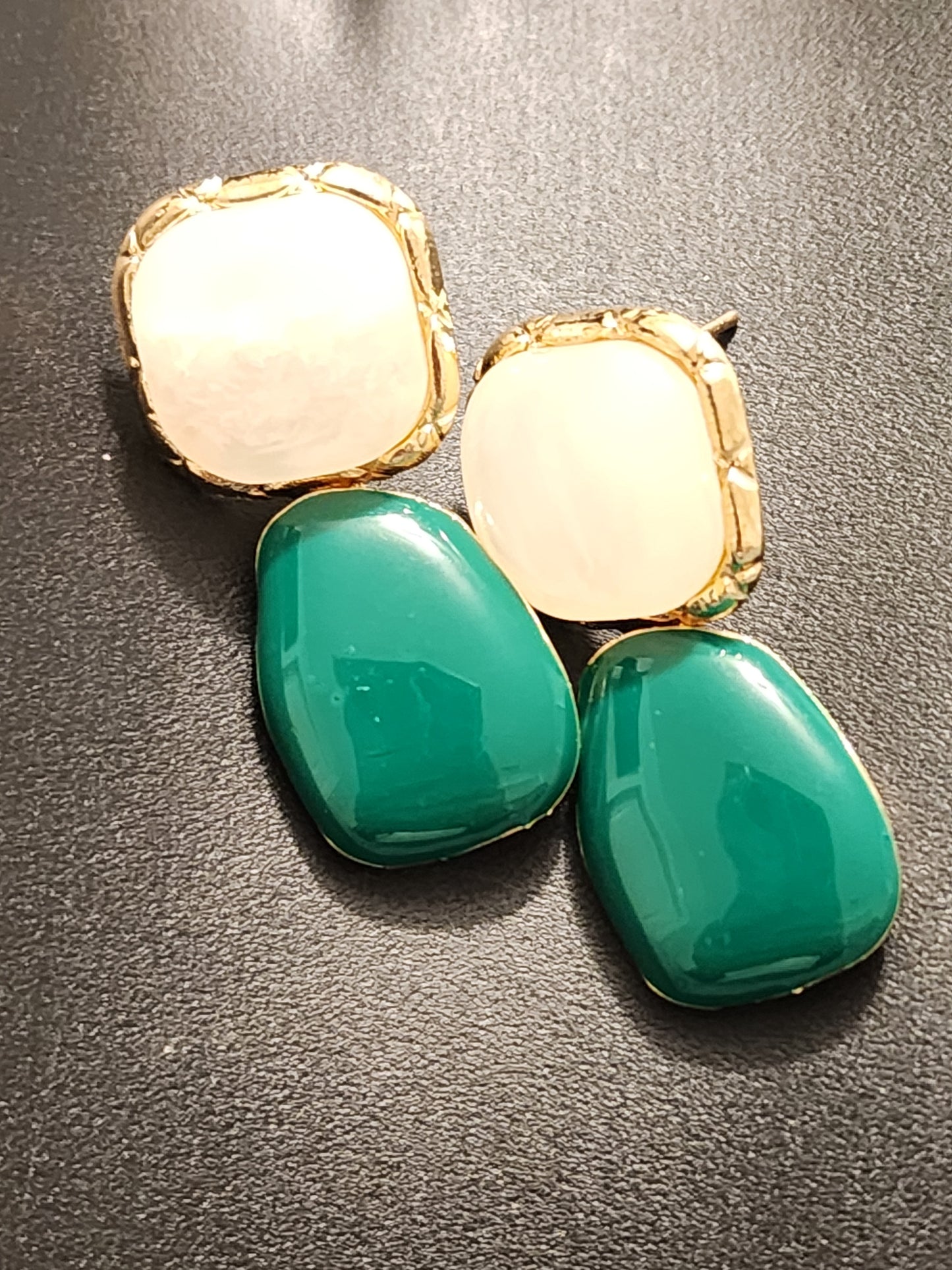 Vibrant earrings for the Spring collection.