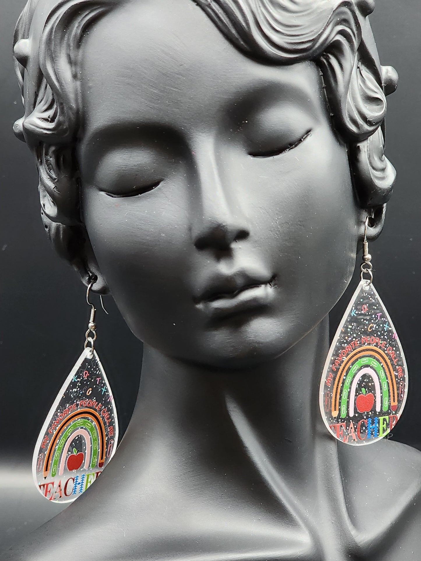 Glamourous Starry Pearl Dangles