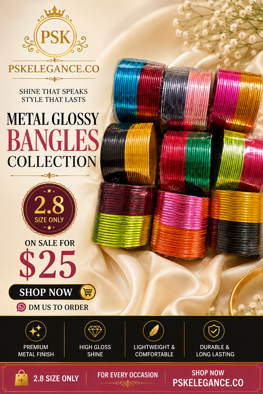 GLASS BANGELS
