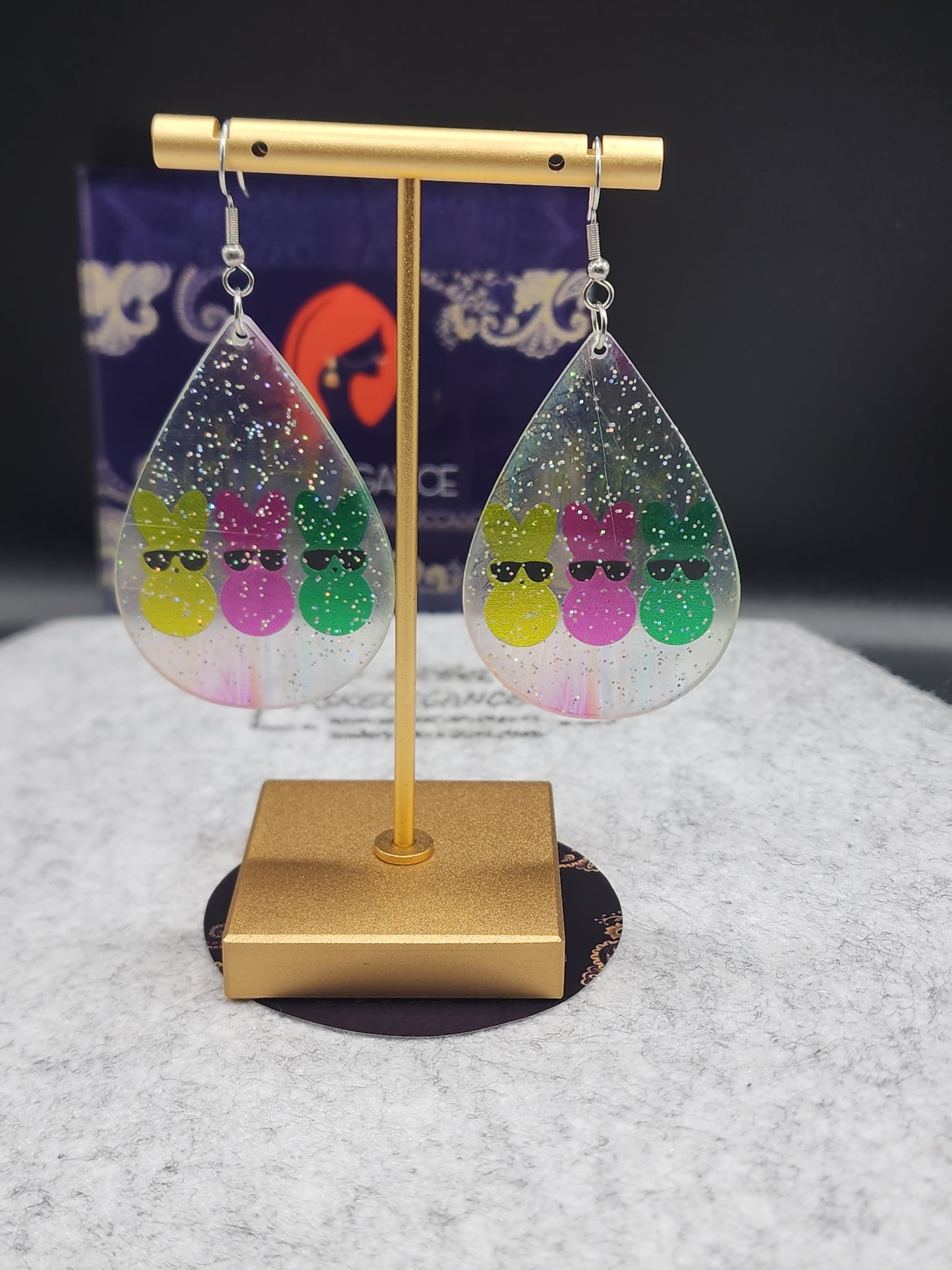 Cute Bunny Drip Earrings