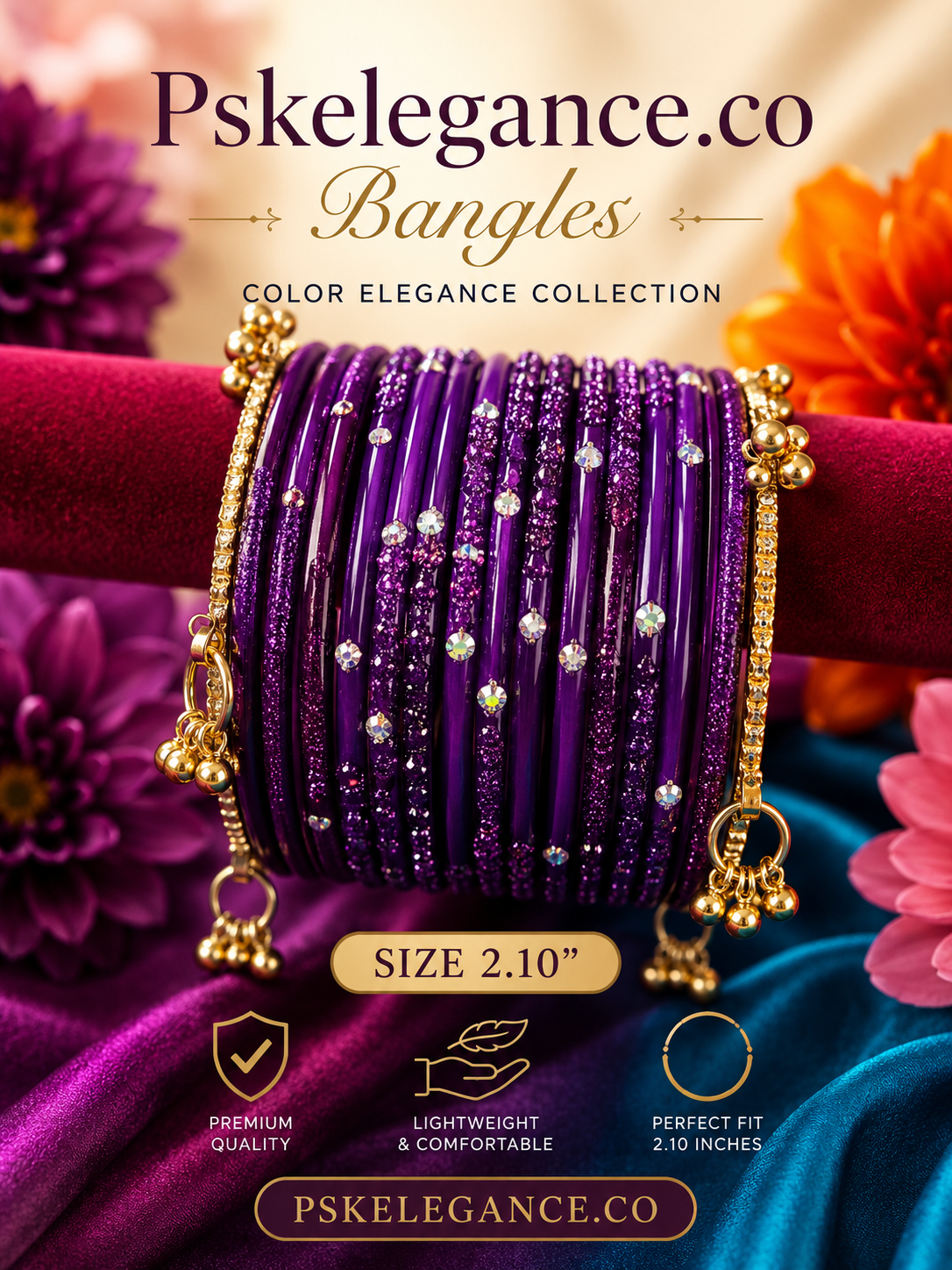 GLASS BANGELS