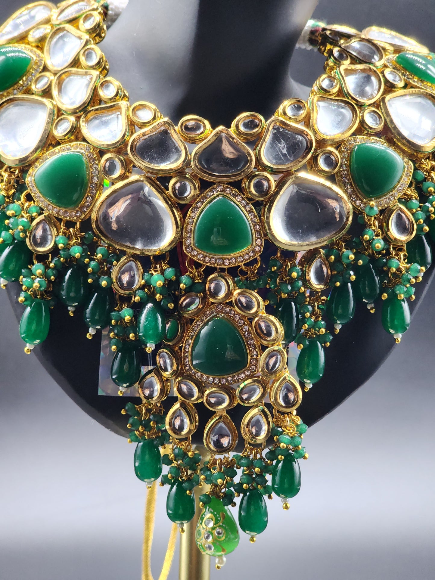 Traditional Elegant Necklaces, beautifully paired with matching earrings and stunning tikka.
