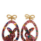 Vibrant earrings for the Spring collection.