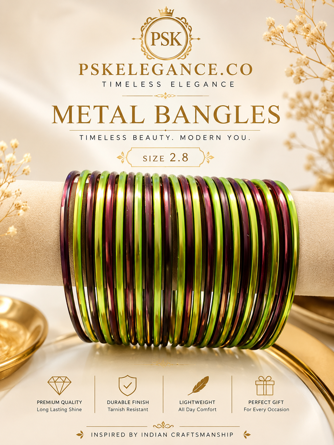 GLASS BANGELS