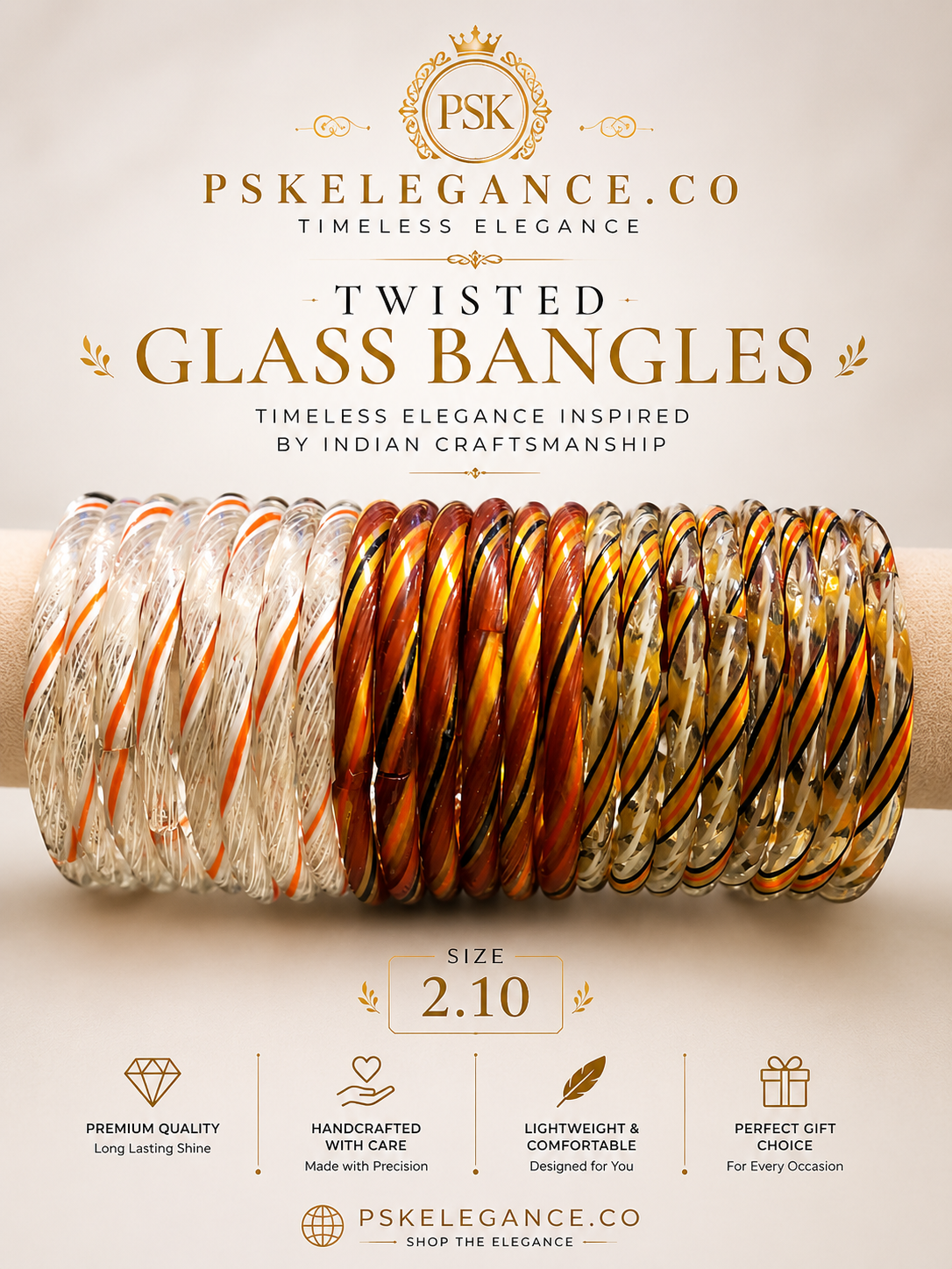 GLASS BANGELS