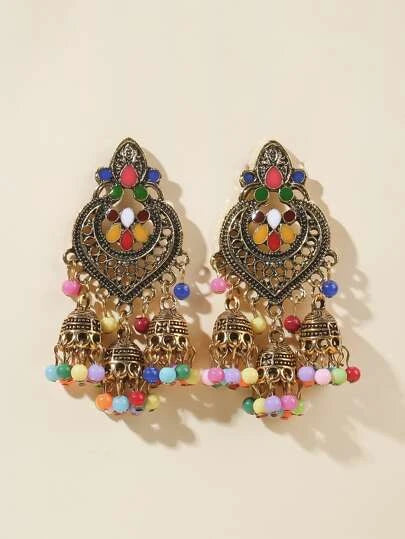 Glamourous Starry Pearl Dangles