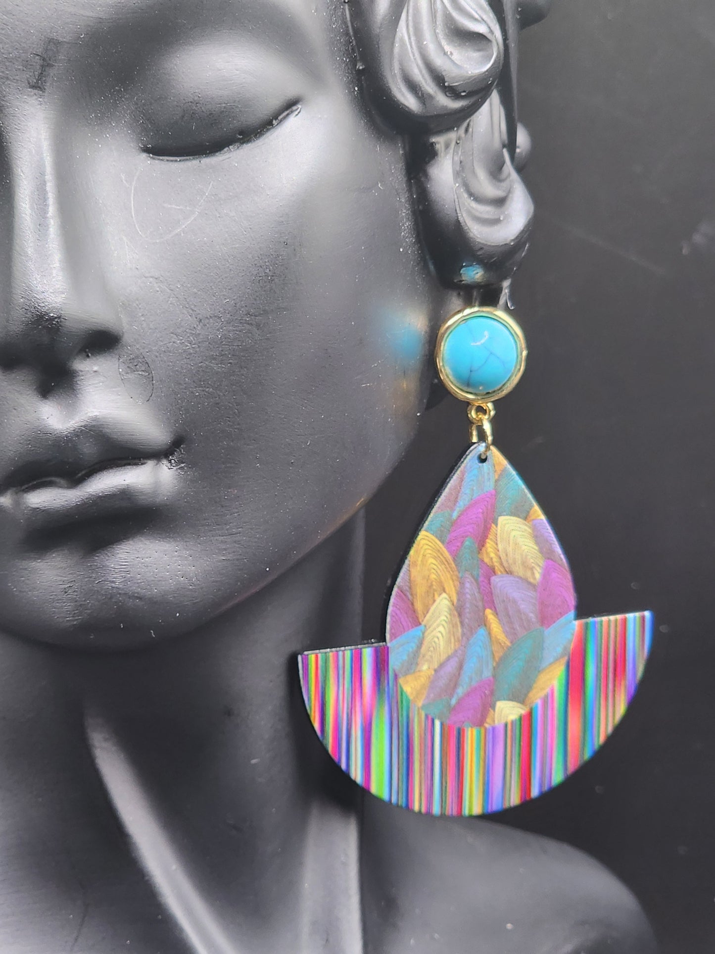 Multicolor Boho Statement Earrings
Fun, vibrant, and effortlessly stylish — the perfect accessory to elevate any outfit.