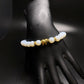 White Elephant Beaded Bracelet