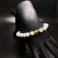 White Elephant Beaded Bracelet