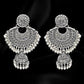 Silver Fan Jhumkas