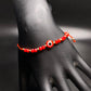 Red Evil Eye Beaded Bracelet
