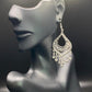 Silver Rainfall Dangles