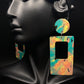 Geometric Splash of Color Dangles