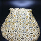 Cream Dazzling Desi Purse