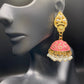 Pink Passion Jhumkas