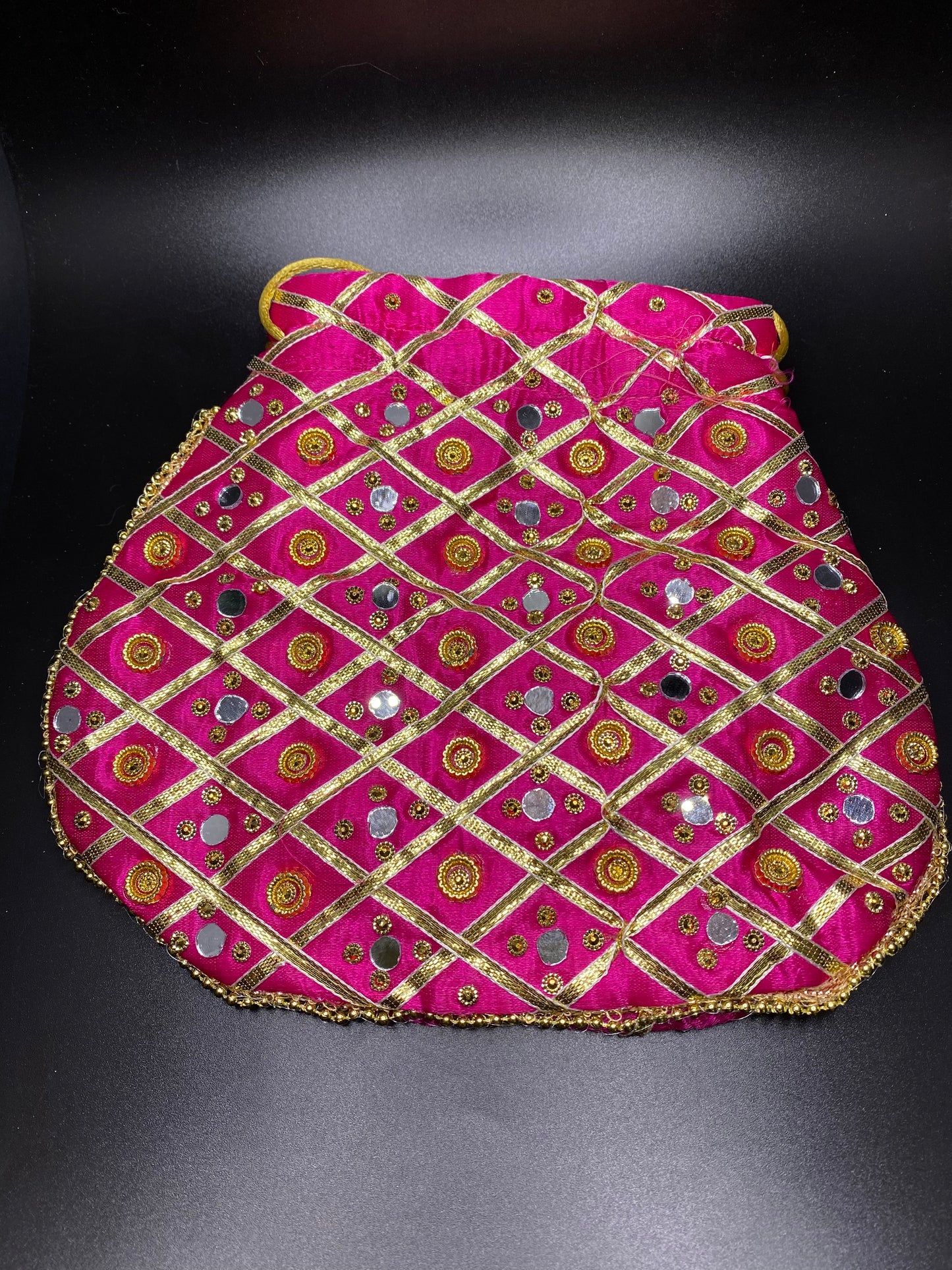 Pink Dazzling Desi Purse