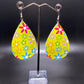Sunshine Floral Dangles