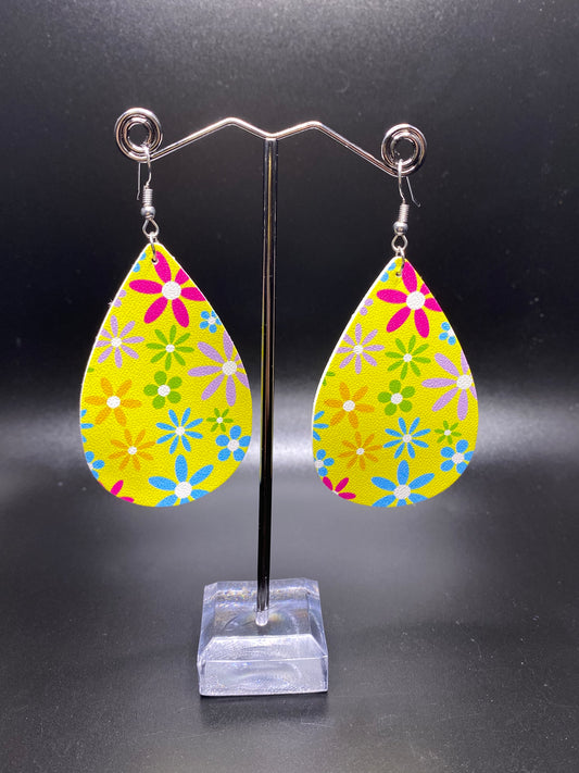 Sunshine Floral Dangles