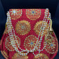 Royal Red Dazzling Desi Purse