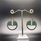 Brown & Blue Geometric Dangles