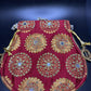 Royal Red Dazzling Desi Purse