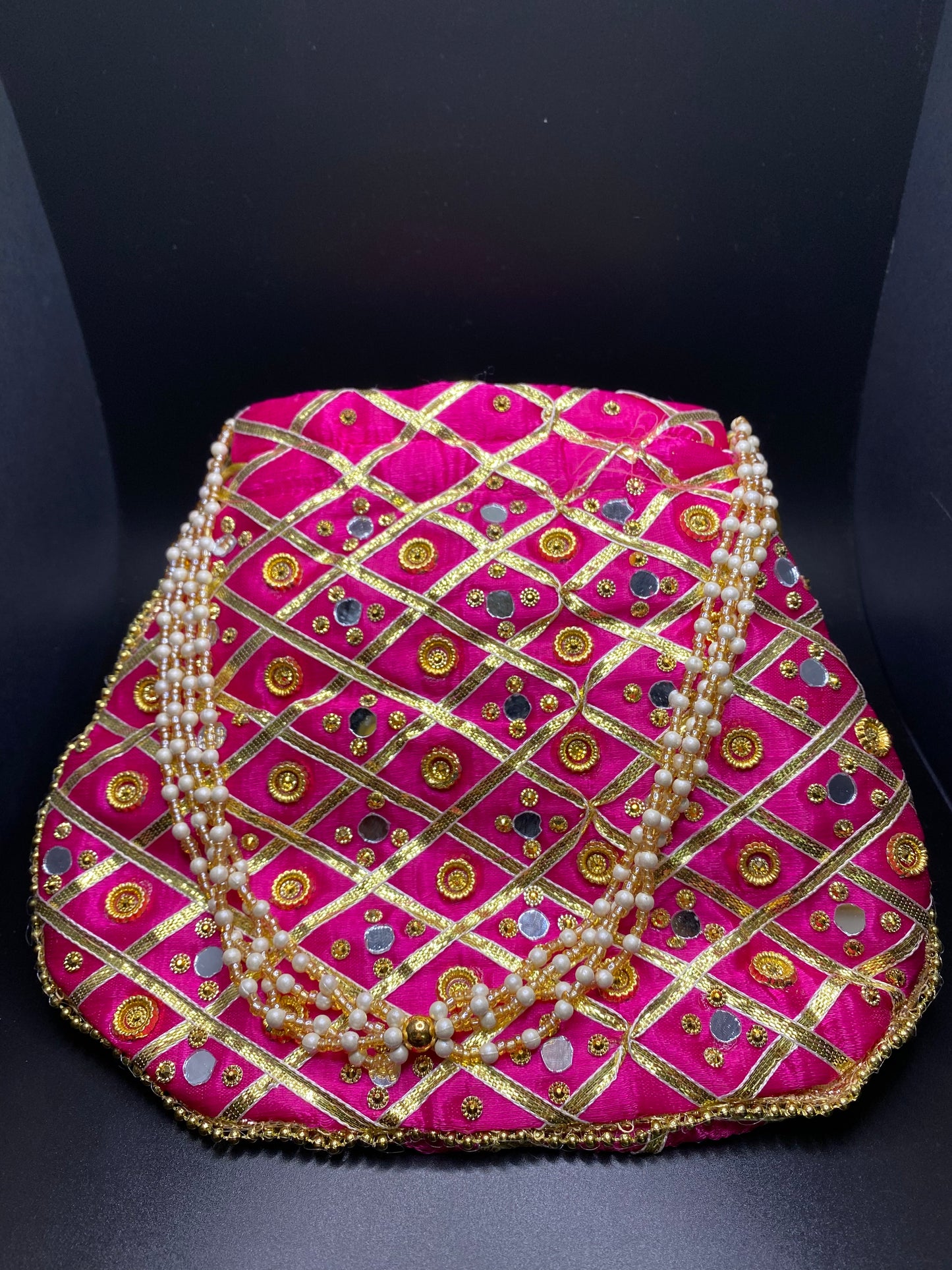 Pink Dazzling Desi Purse