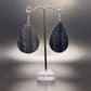 Black Patterned Dangles
