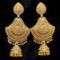 Gold Rainfall Jhumkas